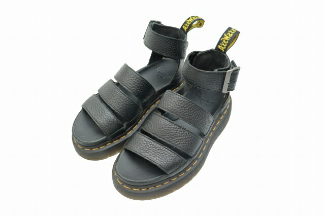 ドクターマーチン DR.MARTENS CLARISSA2 クラリッサ 22.5 黒 ブラック ブランド古着ベクトル 中古●260626 レディース