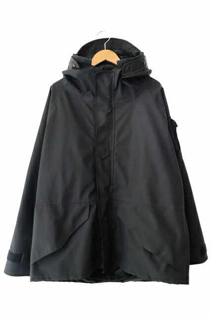 ヴィンテージ VINTAGE SWEDISH ARMY ECWCS PARKA BY MMB スウェーデン軍 エクワックス パーカ ジャケット 8415-01-228-1319 L 黒 ブラック ブランド古着ベクトル 中古 260703 メンズ