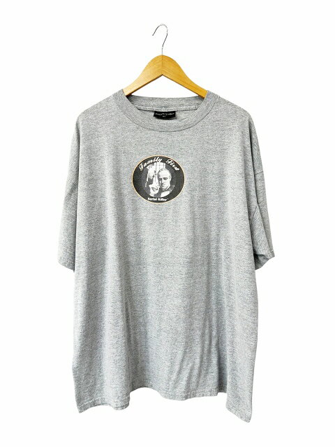 SERIAL KILLER シリアルキラー 90s The Godfather Tee ゴッドファーザー プリント 半袖 Tシャツ XL 灰 グレー ブランド古着ベクトル 中古260705 メンズ