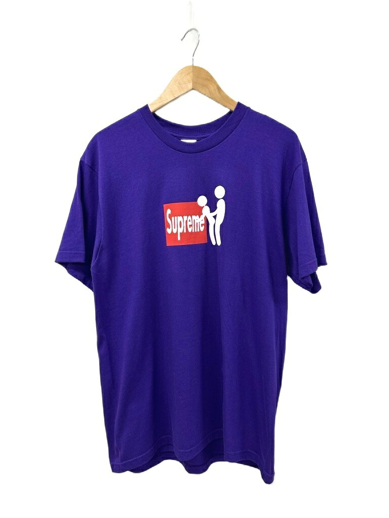 【中古】シュプリーム SUPREME 25AW Stick Tee プリント 半袖 Tシャツ M 紫 パープル ブランド古着ベクトル 中古☆AA★260908 メンズ