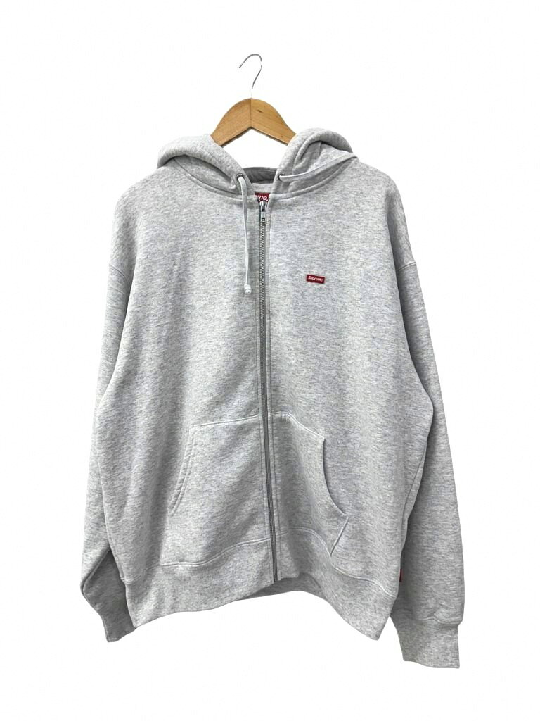 【中古】シュプリーム SUPREME 24AW Small Box Logo Zip Up Hooded Sweatshirt スモールボックス ロゴ ジップアップ フーディ パーカー M 灰 グレー ブランド古着ベクトル 中古☆AA★260909 メンズ