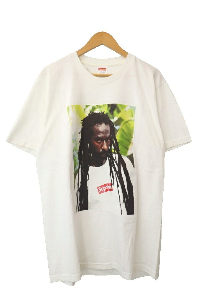 【中古】シュプリーム SUPREME 19SS Buju Banton Tee ブジュ バントン 半袖 Tシャツ M 白 ホワイト ブランド古着ベクトル 中古 ☆AA★261010 メンズ