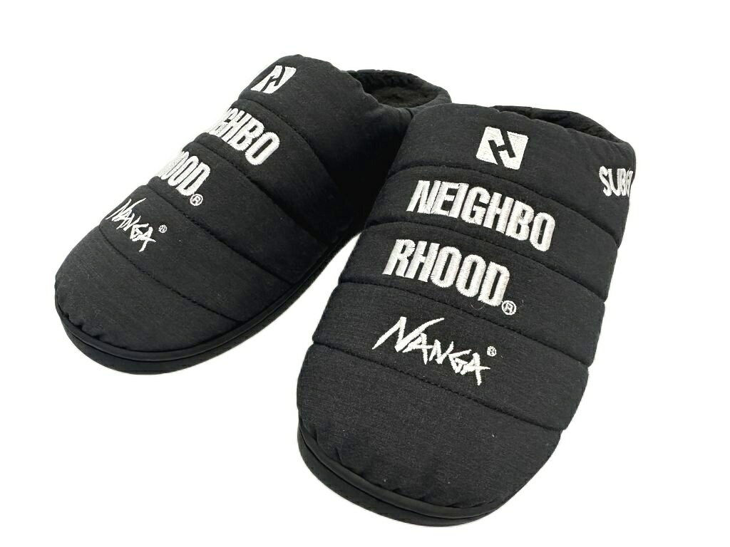 【中古】ネイバーフッド NEIGHBORHOOD ×NANGA ナンガ ×SUBU スブ 23AW TAKIBI SAND...