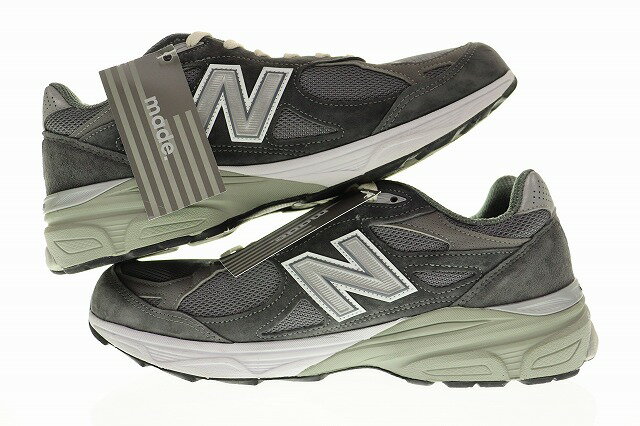 【中古】ニューバランス NEW BALANCE M990KT3 V3 KITH TORNADO 2021 キス トルネード 29.5cm Dワイズ スニーカー【ブランド古着ベクトル】220830 メンズ 【ベクトル 古着】 220830