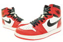 【中古】ナイキ NIKE 美品 AIR JORDAN 1 CHICAGO 1994 27.5cm 箱付き 130207-101 エア ジョーダン I シカゴ 94年復刻 90s 白 黒 赤 【ブランド古着ベクトル】230905☆AA★ メンズ 【ベクトル 古着】 230905