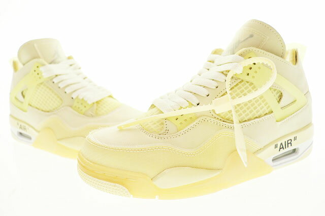 【中古】未使用品 ナイキ NIKE WMNS AIR JORDAN 4 RETRO SP OFF-WHITE 2020 25cm SAIL CV9388-100 ウィメンズ エア ジョーダン IV レトロ オフホワイト セイル 【ブランド古着ベクトル】231017 メンズ レディース 【ベクトル 古着】 231017