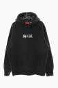 yÁzVv[ SUPREME 19AW Bandana Box Logo Hooded Sweatshirt {bNXS o_i p[J[ MyuhÒxNgz240217AA Y yxNg Òz 240217