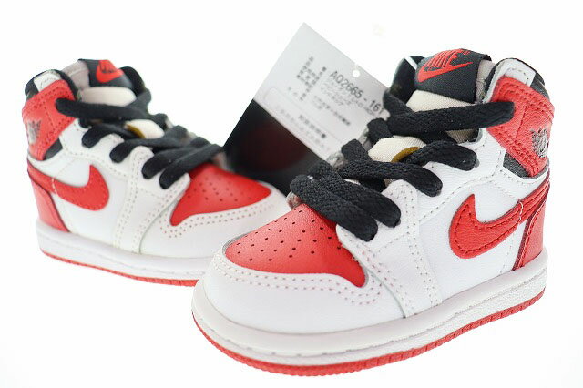 【中古】ナイキ NIKE JORDAN 1 RETRO HIGH OG TD HERITAGE 2022 9cm 3C UNIVERSITY RED AQ2665-161 ジョーダン I レトロ ハイ トドラー ヘリテージ ユニバーシティ レッド 【ブランド古着ベクトル】240312 その他 【ベクトル 古着】 240312 1