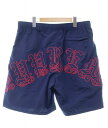 【中古】シュプリーム SUPREME 23SS Old English Nylon Short Navy L オールド イングリッシュ ロゴ ナイロン ショーツ ネイビー 【ブランド古着ベクトル】240409 ☆AA★ メンズ 【ベクトル 古着】 240409