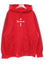 【中古】シュプリーム SUPREME 20AW CROSS BOX LOGO HOODED SWEATSHIRT RED M クロスボックス ロゴ フーデッド ...