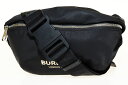 【中古】バーバリー BURBERRY SONNY BLACK 8049095 ソニー ボディバッグ ウエストバッグ バムバッグ ロゴ ブラック 【ブランド古着ベ...
