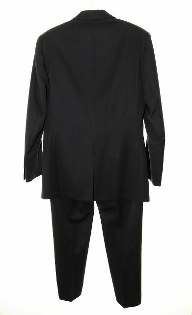 【中古】メゾンマルジェラ Maison Margiela 14 13AW ウールクラシックセットアップスーツ SIZE 44 シングル ジャケット パンツ イタリア製 ブラック 【ブランド古着ベクトル】■250102 メンズ 【ベクトル 古着】 250102