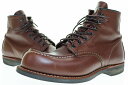【中古】レッドウィング REDWING COOPER MOC VIBRAM 26cm D 2954 クーパー モック ビブラムソール ワークブーツ ブラウン 【ブランド古着ベクトル】▲241117 メンズ 【ベクトル 古着】 241117