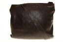 【中古】グッチ GUCCI GG シマレザー ショルダーバッグ 201446 ワンショルダー GG柄 斜めがけ ダークブラウン 【ブランド古着ベクトル】☆AA★...