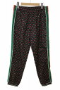 【中古】グッチ GUCCI 19AW GGスター ジャージ トラック パンツ サイズS 575735 XJBA6 シェリーライン 星 総柄 【ブランド古着ベクト...