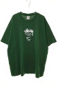 【中古】ナイキ NIKE × STUSSY 20AW NRG INTERNATIONAL TEE GREEN XL DD3342-341 ステューシー インター...