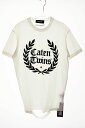 【中古】ディースクエアード DSQUARED2 ラバー ロゴ Tシャツ M S71GD0536 フロントロゴ クルーネック 半袖 ホワイト 【ブランド古着ベクト...