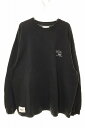 【中古】ダブルタップス WTAPS 23SS COTTON PROTECT BLACK SIZE 04 232ATDT-CSM06 コットン プロテクト ロンT...