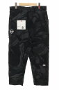 【中古】アベイシングエイプ A BATHING APE AAPE COLLEGE JACQUARD CAMO PANTS WOVEN PANTS M AAPPT...