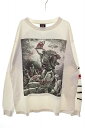 【中古】セントマイケル SAINTMICHAEL × VLONE 22SS L/S TEE WHITE XL SM-S22-0000-069 ヴィーロン ロング...