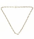 【中古】ティファニー TIFFANY & CO. ハードウェア マイクロ リンク ネックレス シルバー 18インチ 【ブランド古着ベクトル】☆AA★▲■ 250...