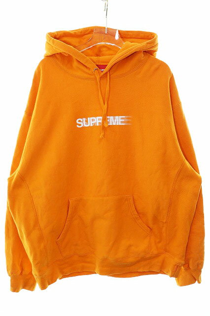 【中古】シュプリーム SUPREME 23SS MOTION LOGO HOODED SWEATSHIRT ORANGE L モーション ロゴ スウェット パーカー オレンジ 【ブランド古着ベクトル】☆AA★250323 メンズ 【ベクトル 古着】 250323