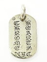 【中古】クロムハーツ CHROME HEARTS D TAG SML NYC ドックタグ スモール NYC限定 ネックレストップ シルバー925 【ブランド古着...