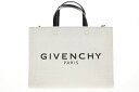 【中古】ジバンシィ GIVENCHY G-TOTO SMALL 2WAY Gトート スモール バッグ ショルダー キャンバス ベージュ 【ブランド古着ベクトル】...