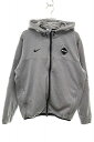【中古】エフシーレアルブリストル F.C.Real Bristol FCRB × NIKE 15AW THERMA-FIT JACKET L GREY 789523-063 サーマフィット ジャケット ジップ パーカー グレー 【ブランド古着ベクトル】●250702 メンズ 【ベクトル 古着】 250702