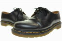 【中古】ドクターマーチン DR.MARTENS 1461 UK8 3ホール シューズ レザー イエローステッチ ブラック 【ブランド古着ベクトル】▲250521...