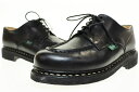 【中古】パラブーツ Paraboot 24SS CHAMBORD BLACK SIZE 5 1/2F 710709 シャンボード レザー シューズ ステッチ ブ...