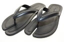 【中古】メゾンマルジェラ Maison Margiela Tabi FLIP FLOP BLACK SIZE40 S57WX0078 タビ トングサンダル ブラ...