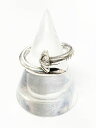 【中古】クロムハーツ CHROME HEARTS NAIL CRSBALL 8号 ネイル クロスボール リング シルバー 指輪 【ブランド古着ベクトル】☆AA★▲ 250611 メンズ 【ベクトル 古着】 250611