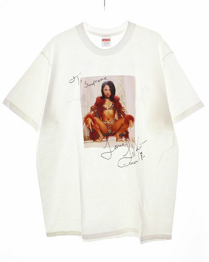 乐天商城 - 【中古】シュプリーム SUPREME 22SS LIL KIM TEE WHITE L リル キム Tシャツ 半袖 ホワイト 白 フォト プリント 【ブランド古着ベクトル】☆AA★260216 メンズ 【ベクトル 古着】 260216