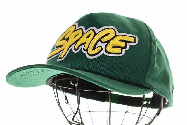 【中古】クロムハーツ CHROME HEARTS × MATTY BOY PPO SPACE UNSTRUCTURED 5 PANEL GREEN マッティボー...