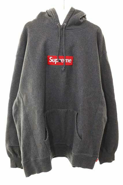 Rakuten - 【中古】シュプリーム SUPREME 21AW BOX LOGO HOODED SWEATSHIRT CHARCOAL XL ボックス ロゴ フーディ スウェットシャツ スウェット パーカー チャコール 【ブランド古着ベクトル】☆AA★260305 メンズ 【ベクトル 古着】 260305