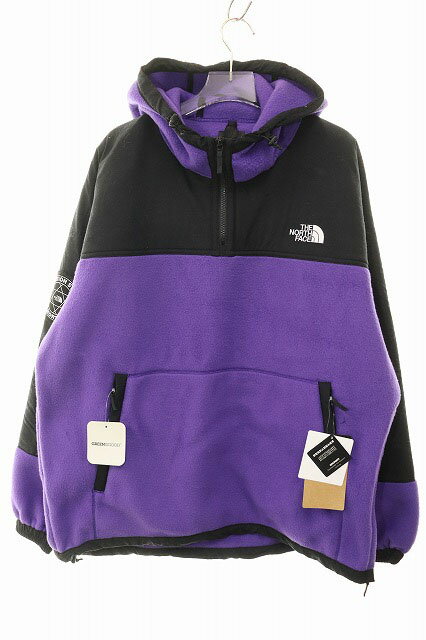 【中古】ザノースフェイス THE NORTH FACE HIM FLEECE PARKA XL NA72031 ヒム フリース パーカー プルオーバー ハーフジップ パープル 【ブランド古着ベクトル】■260216 メンズ 【ベクトル 古着】 260216