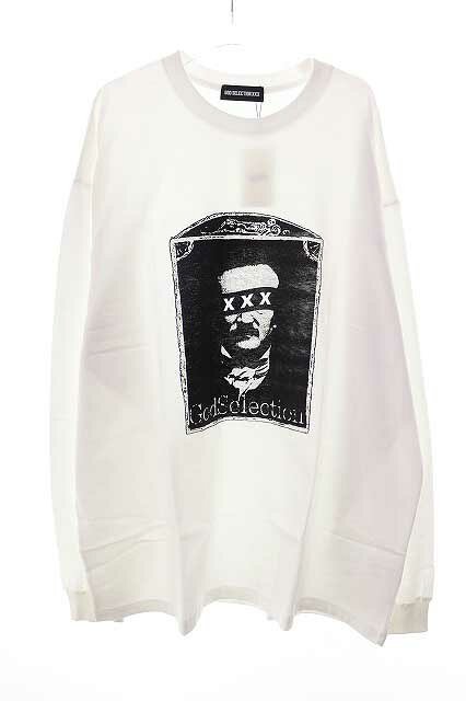 Rakuten - 【中古】ゴッド セレクション GOD SELECTION XXX 25AW LONG SLEEVE T-SHIRT WHITE XXL GX-A25-LT-05 ロング スリーブ Tシャツ ロンT ホワイト 白 【ブランド古着ベクトル】■260303 メンズ 【ベクトル 古着】 260303