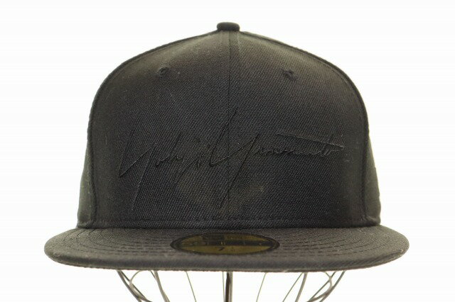 Rakuten - 【中古】ニューエラ NEW ERA × YOHJI YAMAMOTO 59FIFTY BASEBALL CAP BLACK 71/8 FG-H15-139 ヨウジ ヤマモト ベースボール ロゴ 刺繍 キャップ 帽子 ブラック 黒 【ブランド古着ベクトル】▲■260314 メンズ 【ベクトル 古着】 260315