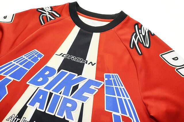 【中古】ナイキ NIKE × NIGEL SYLVESTER BIKE JERSEY RED Sサイズ ナイジェル シルベスター バイク ジャージ ロンT レッド 赤 【ブランド古着ベクトル】260301 メンズ 【ベクトル 古着】 260304 vector-prima-10247883 ベクトル プリマベーラ店 サンプル画像3