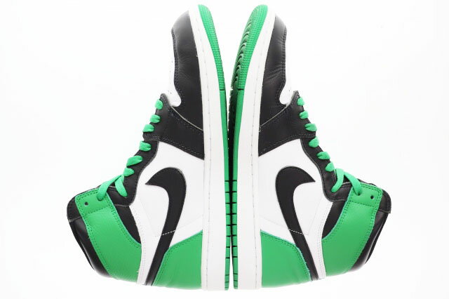 【中古】ナイキ NIKE AIR JORDAN 1 RETRO HIGH OG CELTIC GREEN 29cm DZ5485-031 AJ1 エア ジョーダン レトロ ハイ グリーン 【ブランド古着ベクトル】 ▲■260314 メンズ 【ベクトル 古着】 260314