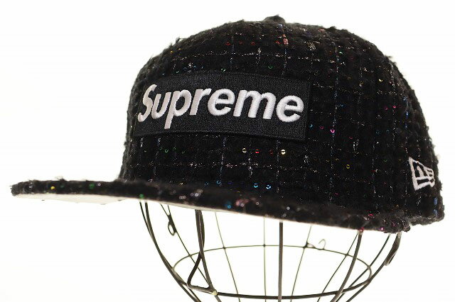 Rakuten - 【中古】シュプリーム SUPREME 25AW BOUCLE BOX LOGO NEW ERA BLACK ブークレ ボックス ロゴ ニューエラ キャップ 帽子 ブラック 【ブランド古着ベクトル】☆AA★▲260515 メンズ 【ベクトル 古着】 260515