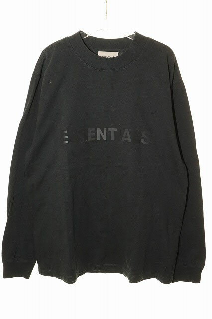 Rakuten - 【中古】エフオージー エッセンシャルズ FOG ESSENTIALS フロントロゴ クルーネック Sサイズ ロンT 長袖 ブラック 【ブランド古着ベクトル】☆AA★260412 メンズ 【ベクトル 古着】 260412