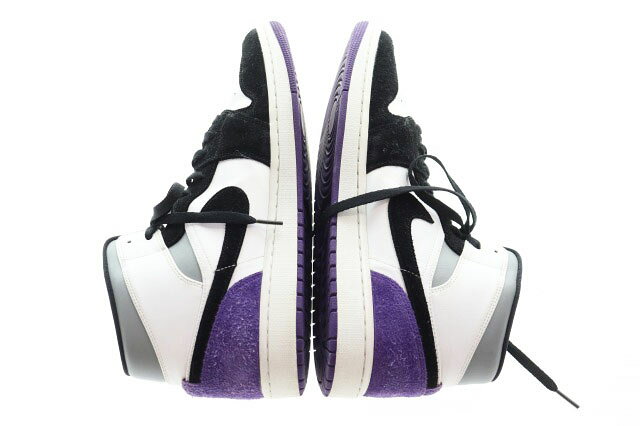 ベクトル プリマベーラ店の【中古】ナイキ NIKE AIR JORDAN 1 MID SE 852542-105 30cm エア ジョーダン ミッド シーズナル エディション パープル ブラック 【ブランド古着ベクトル】▲260630 メンズ 【ベクトル 古着】 260630｜アングル3