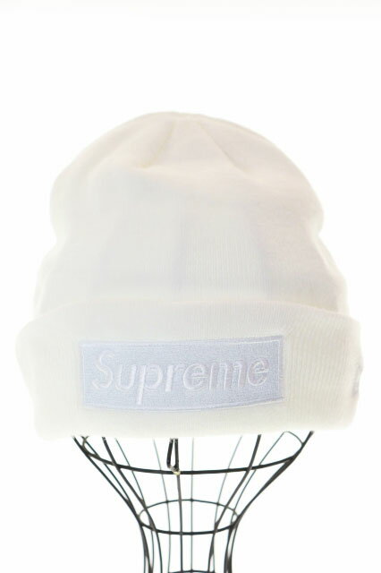 Supreme シュプリーム Big logo　ニット帽　新品　ホワイト Supreme】【Box Logo Beanie】【ニューエラ】【帽子】シュプリーム