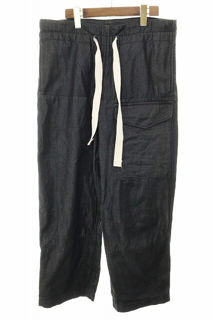 Rakuten - 【中古】シュス SUS-SOUS 21SS TROUSERS MK-1 C100 INDIGO SIZE 5 04-SS01011 ウエストコード デニム トラウザーパンツ インディゴ 【ブランド古着ベクトル】●260410 メンズ 【ベクトル 古着】 260410