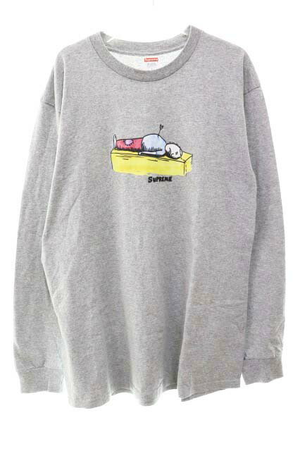樂天商城 - 【中古】シュプリーム SUPREME NEIL BLENDER ARROW L/S TEE GREY L ニール ブレンダー アロウ ロンT グレー 【ブランド古着ベクトル】☆AA★260513 メンズ 【ベクトル 古着】 260515