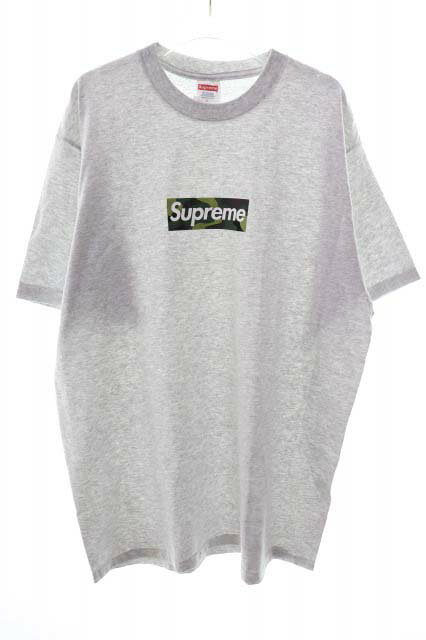 乐天商城 - 【中古】シュプリーム SUPREME 23AW BOX LOGO TEE ASH GREY L ボックス ロゴ Tシャツ 半袖 アッシュグレー 【ブランド古着ベクトル】☆AA★260513 メンズ 【ベクトル 古着】 260513