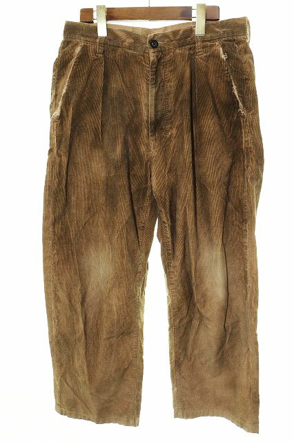 樂天商城 - 【中古】アンセルム ANCELLM 23AW AGING CORDUROY PANTS 1 ANC-PT29-A エイジング コーデュロイ パンツ ブラウン 【ブランド古着ベクトル】260420 メンズ 【ベクトル 古着】 260420