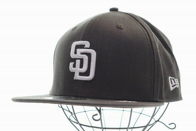 Rakuten - 【中古】ウィズ WHIZ × NEW ERA SAN DIEGO PADRES CAP CHARCOAL M/L ニューエラ サンディエゴパドレス キャップ チャコール 【ブランド古着ベクトル】●▲ 260423 メンズ 【ベクトル 古着】 260423